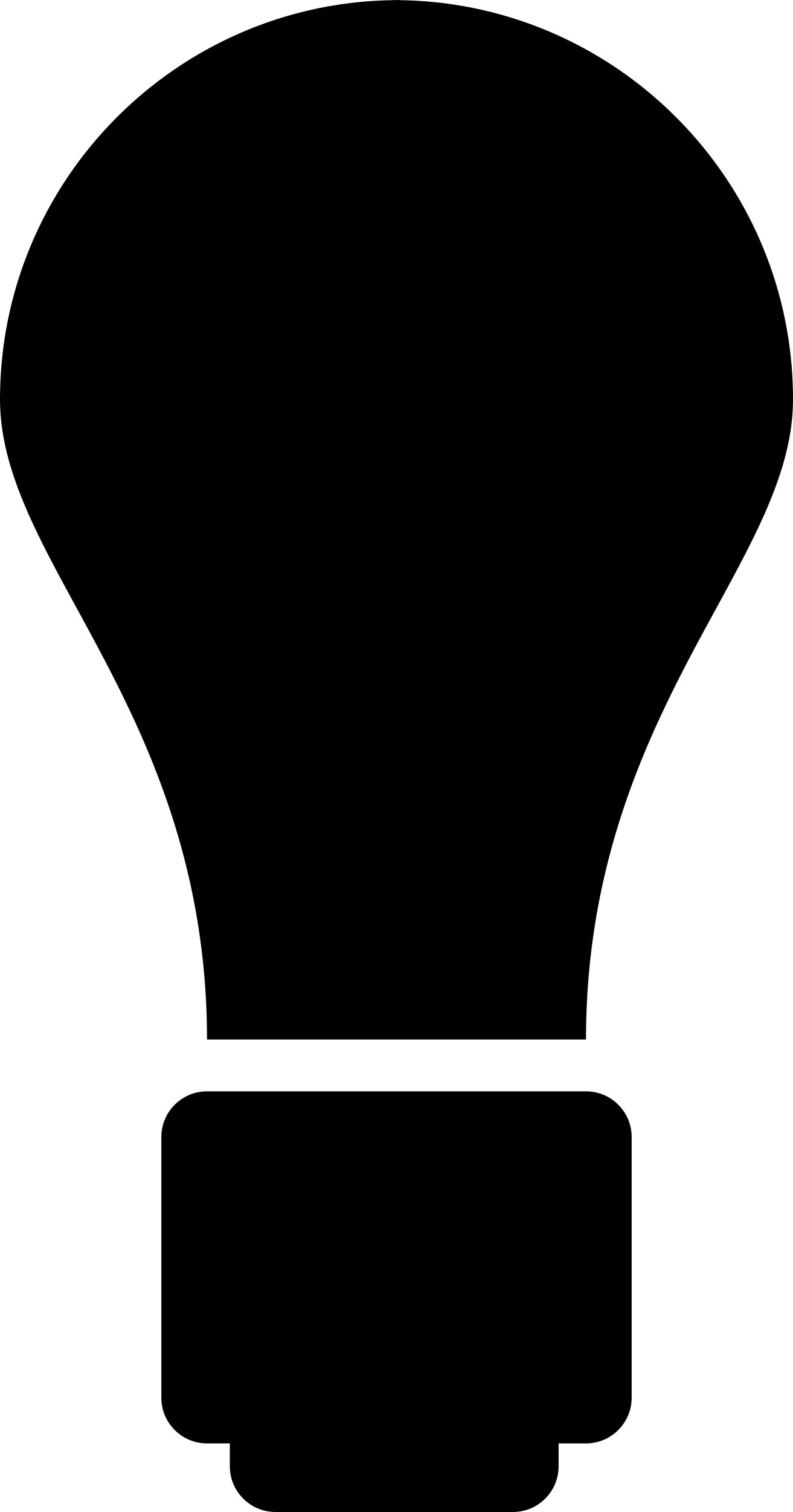 Lightbulb Black Shape Outline Drawing Svg Vector Free Vectors